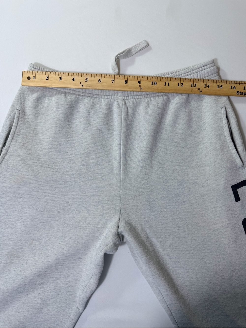 Victoria’s Secret LOVE PINK Gray Jogger Sweatpants Drawstring Women’s Sz Medium - Picture 4 of 5